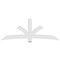 Ekena Millwork Davenport Architectural Grade PVC Gable Bracket, 96"W x 36"H x 4"D x 6"F, 9/12 Pitch GBP096X36X0406DAV00 - alternate 3